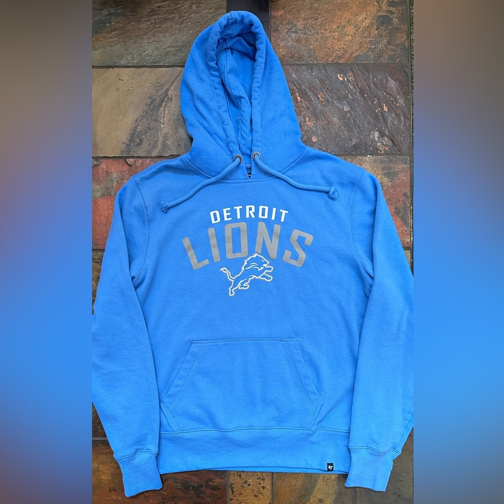 Detroit Lions hoodie ‘47 Brand men’s medium